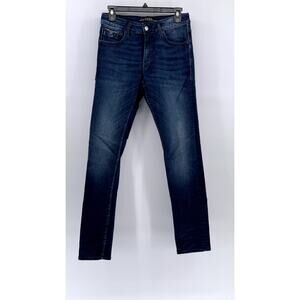 GUESS Men's Dark Blue Denim Skinny Leg Jeans SZ 29
